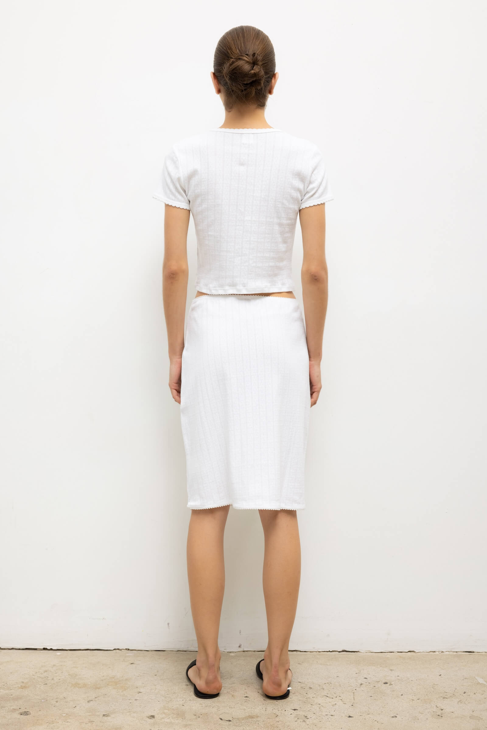 Pointelle Skirt