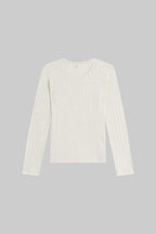 Pointelle Slim Fit Long Sleeve