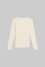 Pointelle Slim Fit Long Sleeve