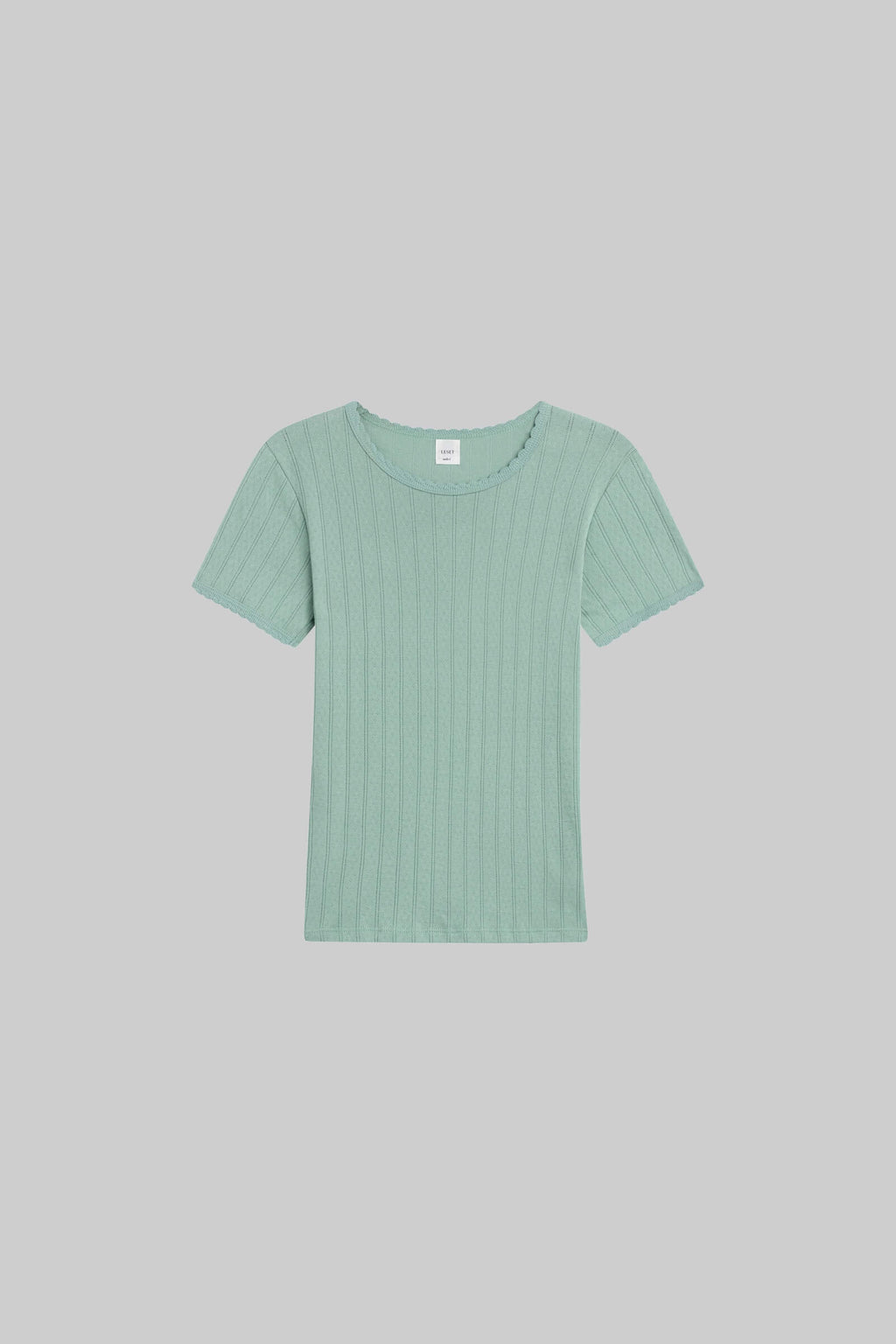 Pointelle Slim Fit Tee