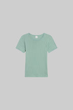 Pointelle Slim Fit Tee