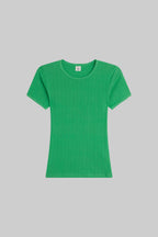 Pointelle Slim Fit Tee