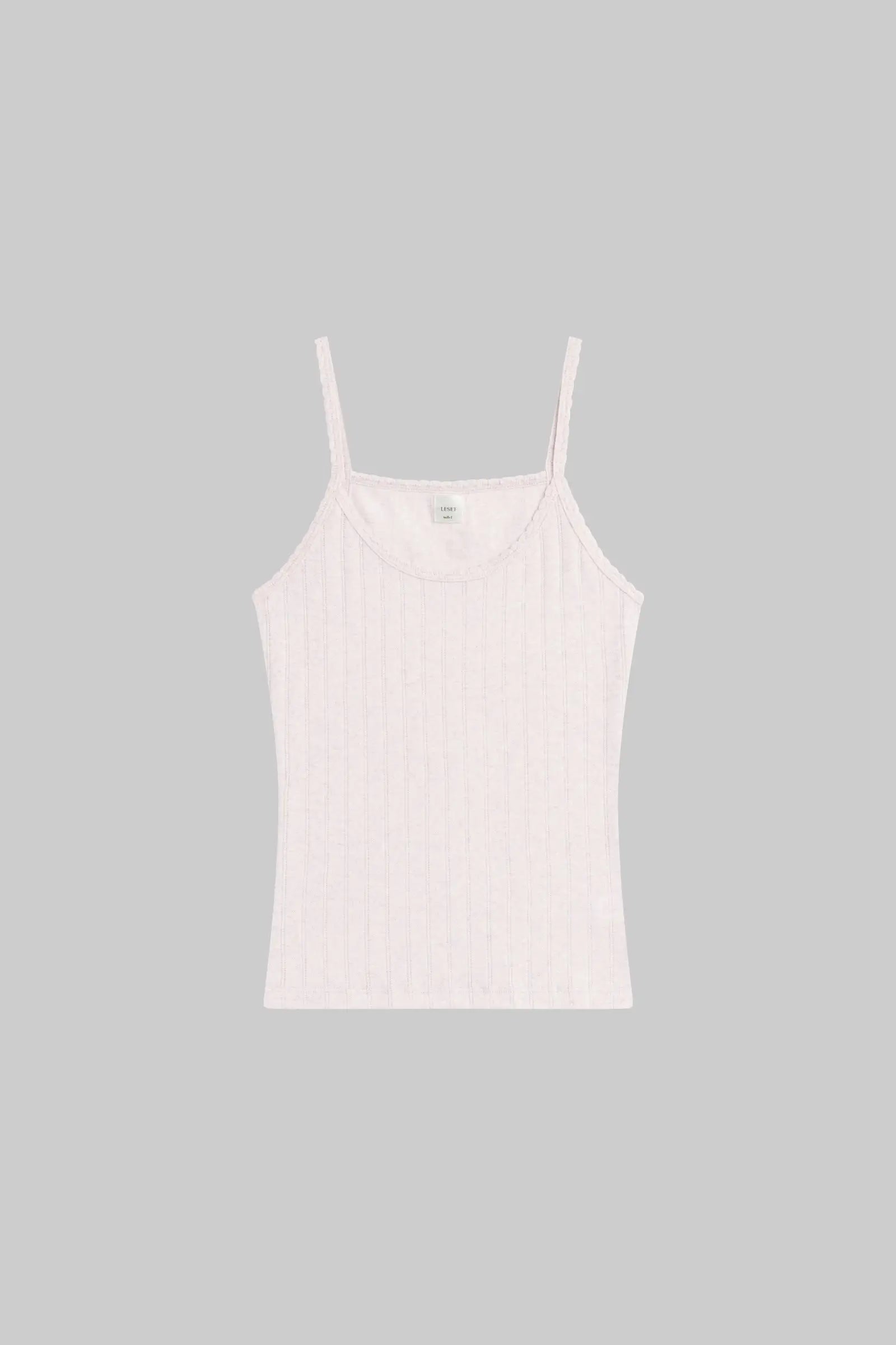 Pointelle Tank