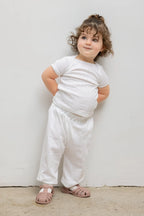Pointelle Bebe Short Sleeve Bateau