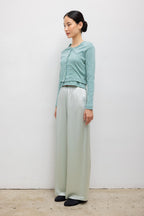 Pointelle Crop Cardigan