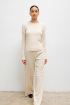 Pointelle Slim Fit Long Sleeve