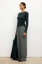 Pointelle Slim Fit Long Sleeve