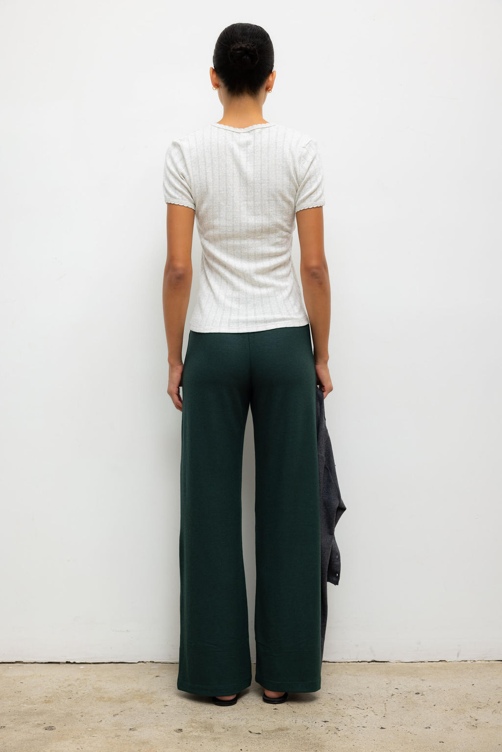Pointelle Slim Fit Tee