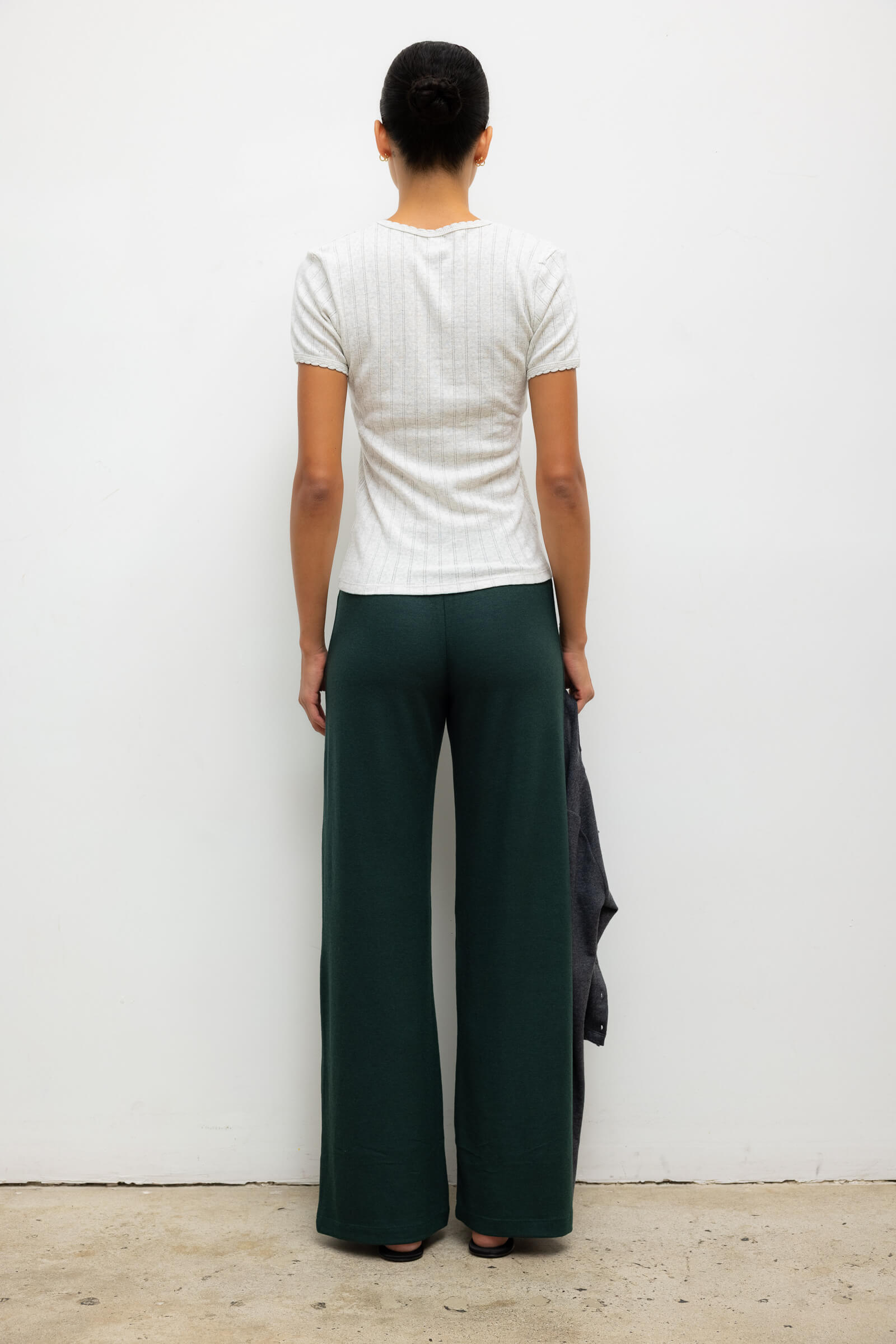 Pointelle Slim Fit Tee