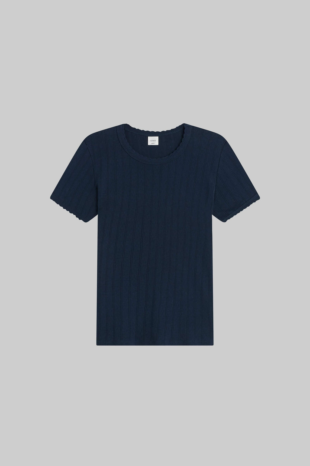 Pointelle Slim Fit Tee
