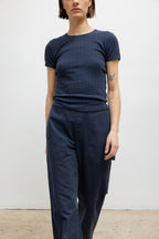 Pointelle Slim Fit Tee