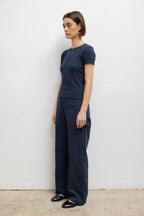 Pointelle Slim Fit Tee