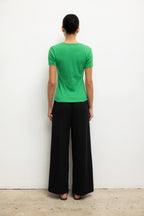 Pointelle Slim Fit Tee