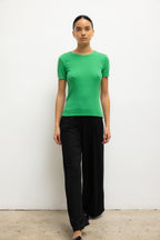 Pointelle Slim Fit Tee