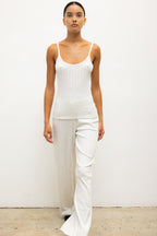 Pointelle Tank