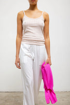 Pointelle Tank