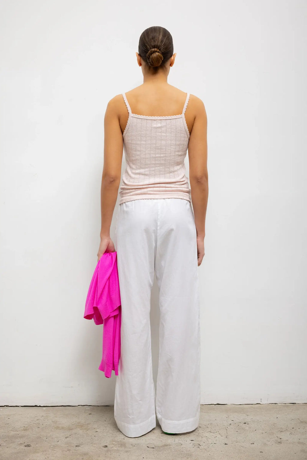 Pointelle Tank