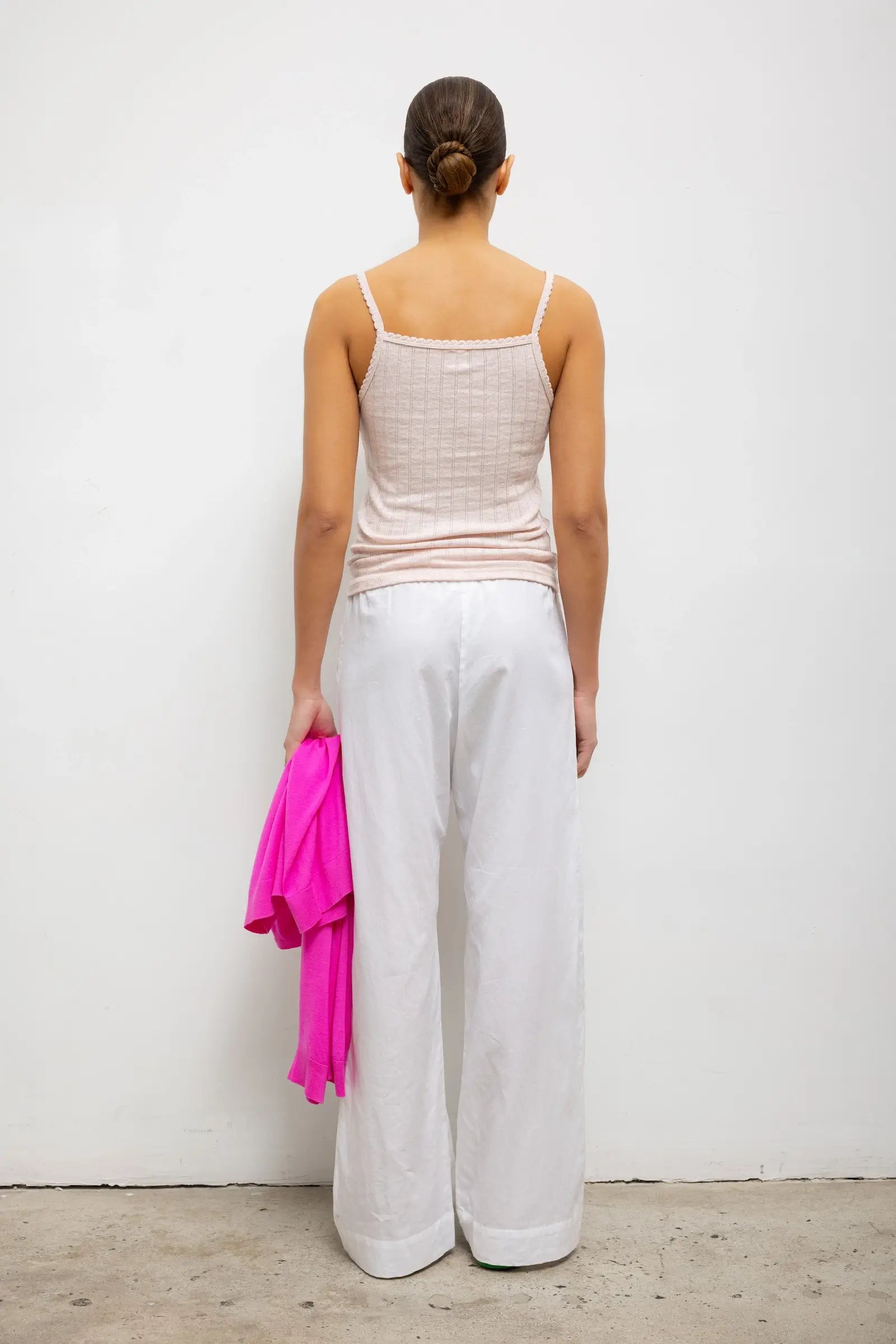 Pointelle Tank