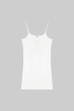 Pointelle Tie Front Dress