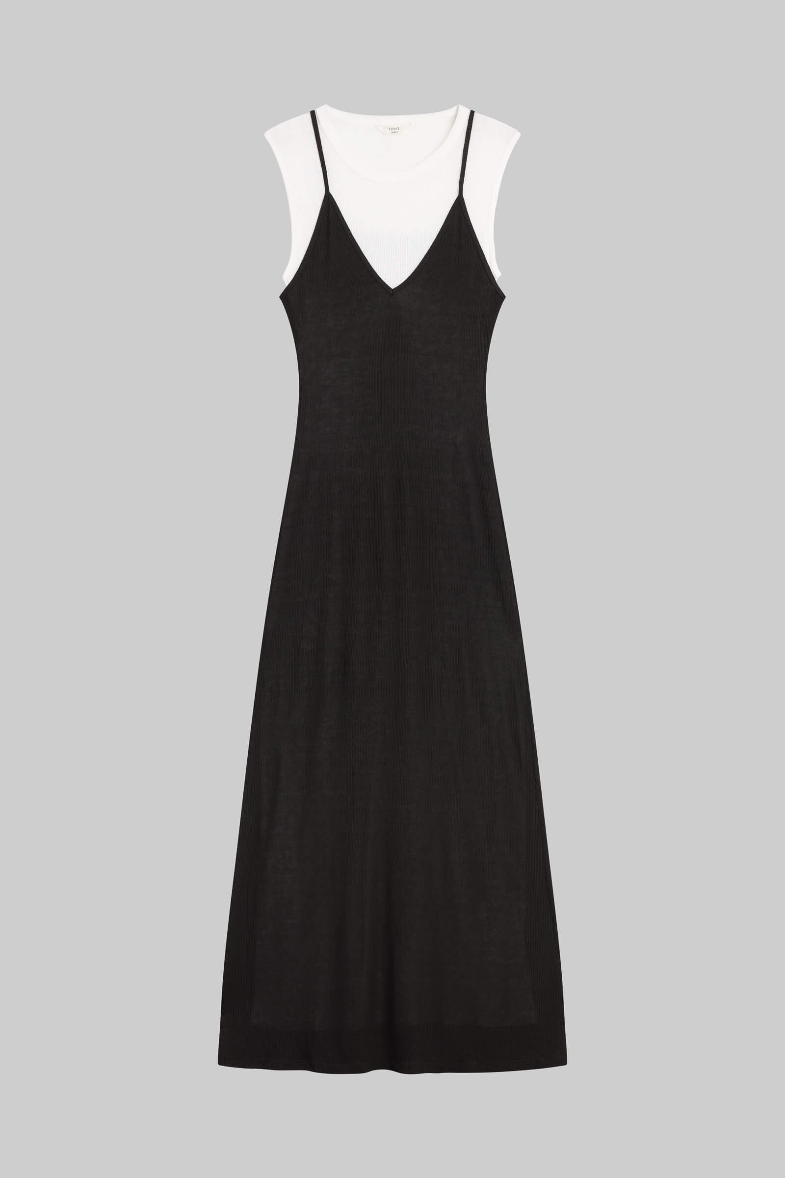 Rozzi V Neck Muscle Maxi Dress