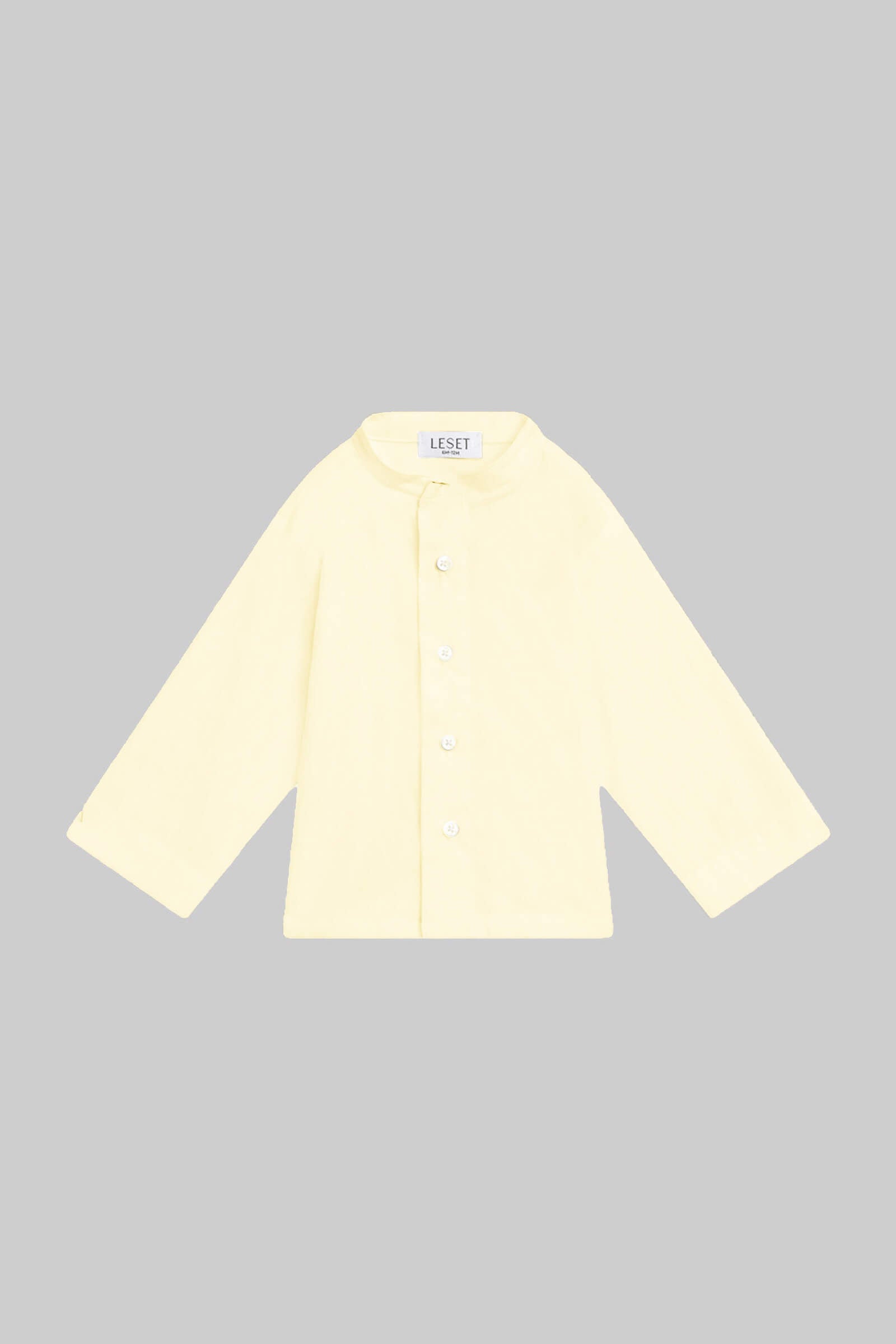Yoko Bebe Collarless Shirt