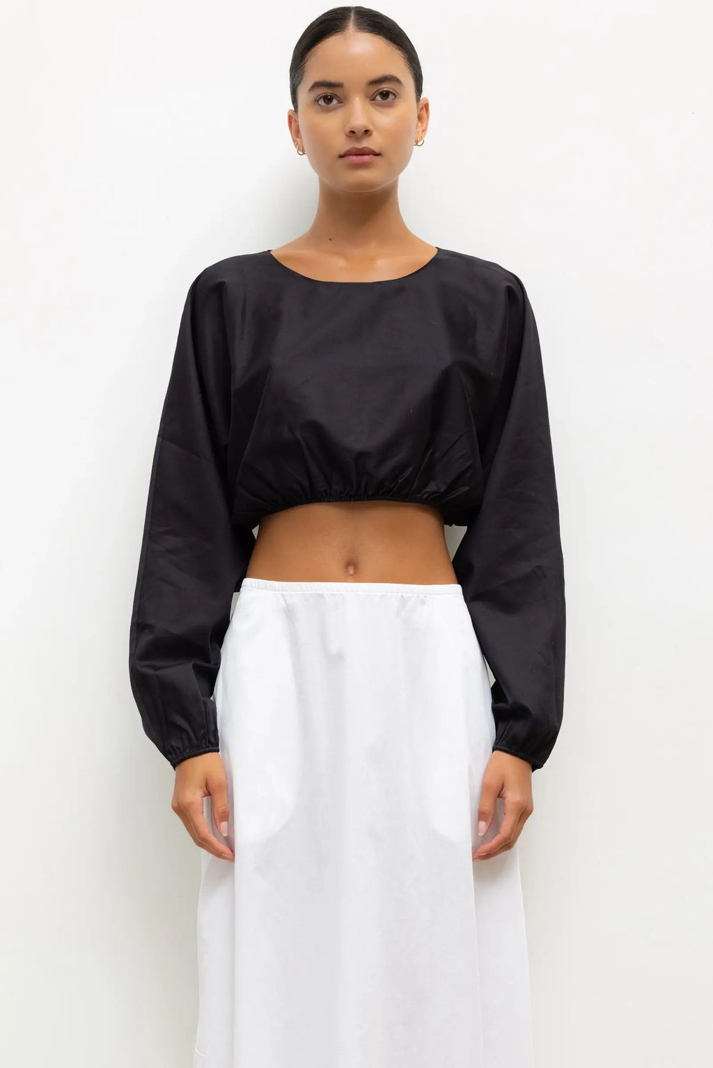 Yoko Long Sleeve Blouson Top