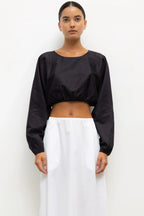 Yoko Long Sleeve Blouson Top