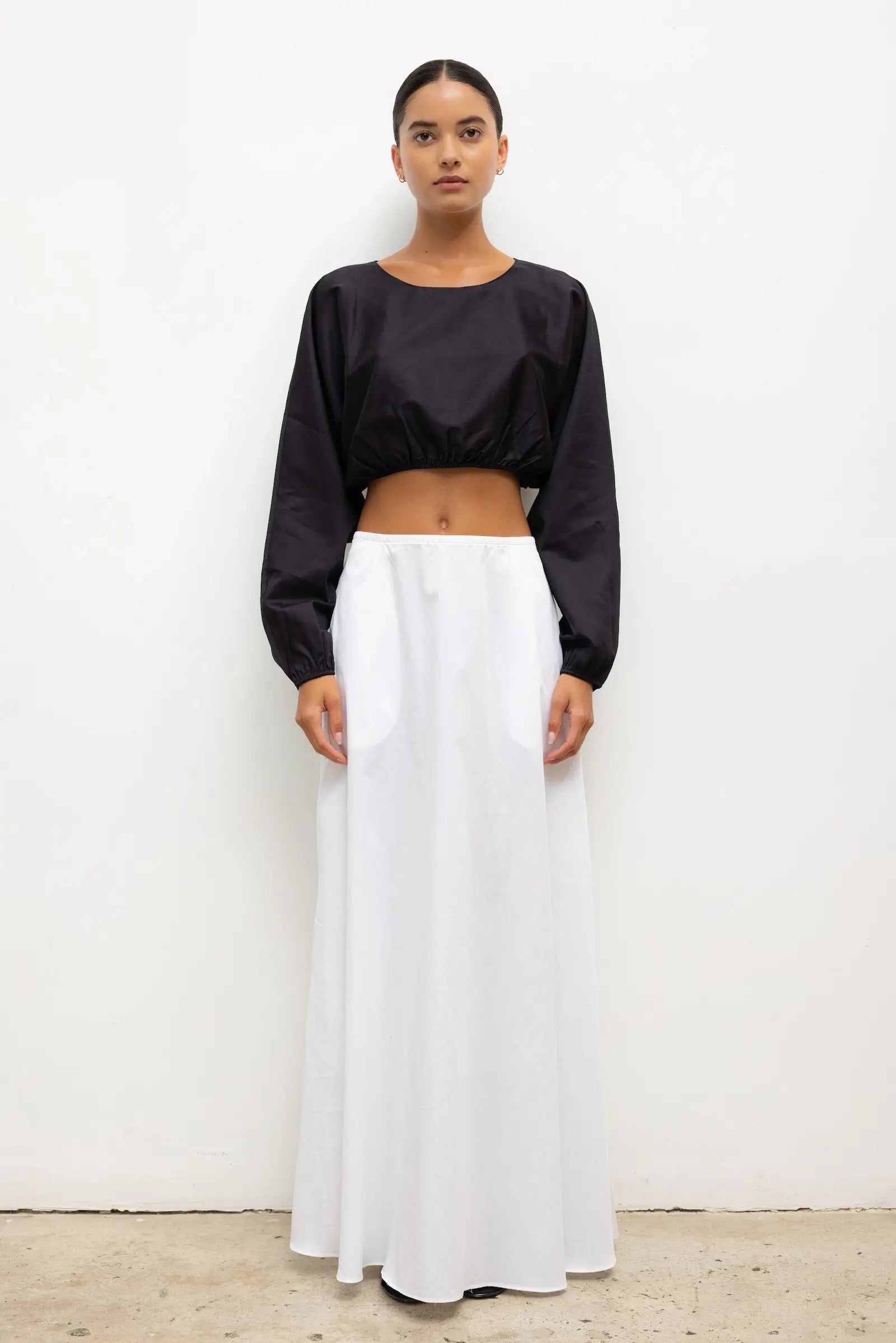 Yoko Long Sleeve Blouson Top
