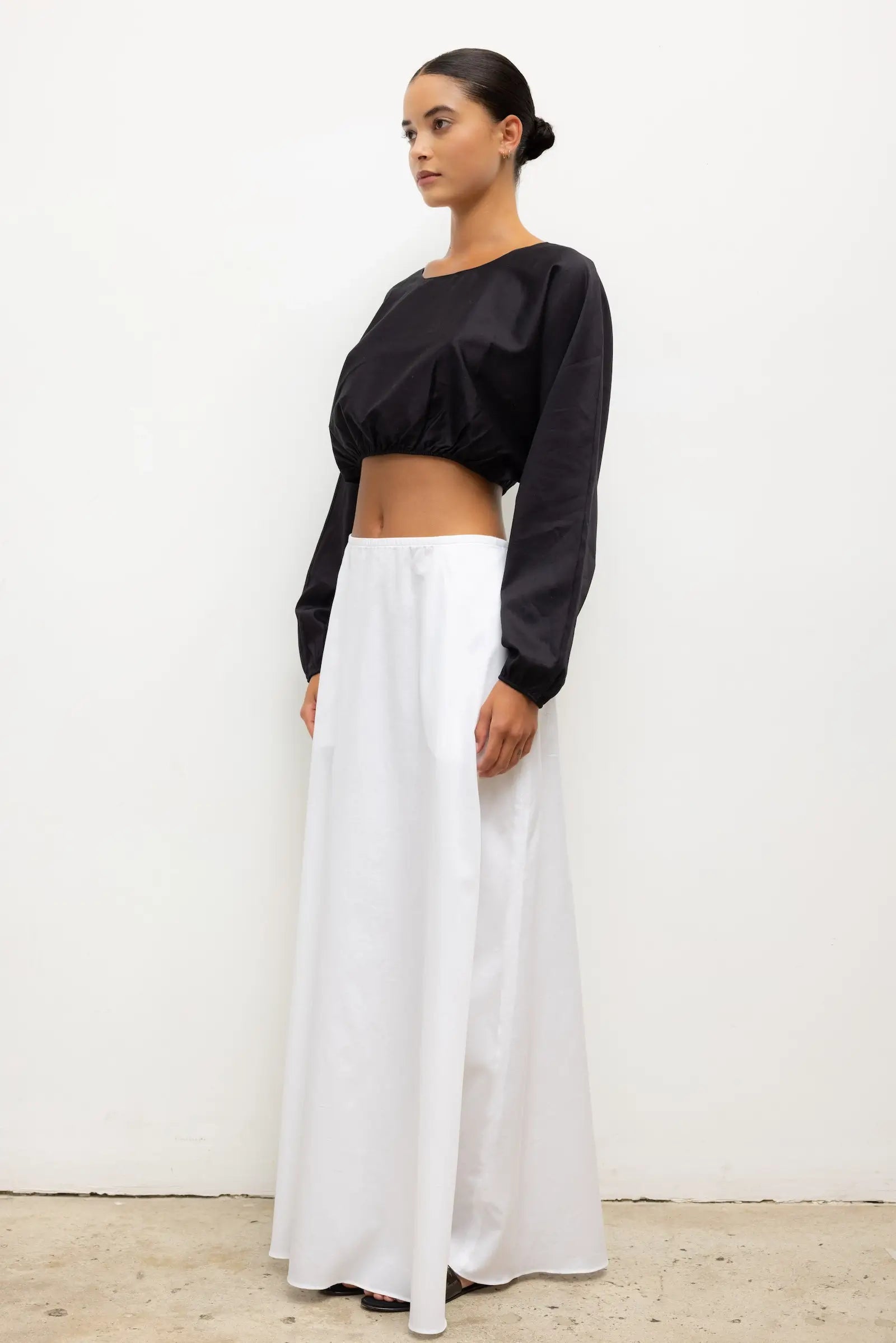 Yoko Long Sleeve Blouson Top