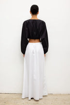 Yoko Long Sleeve Blouson Top