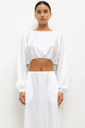 Yoko Long Sleeve Blouson Top