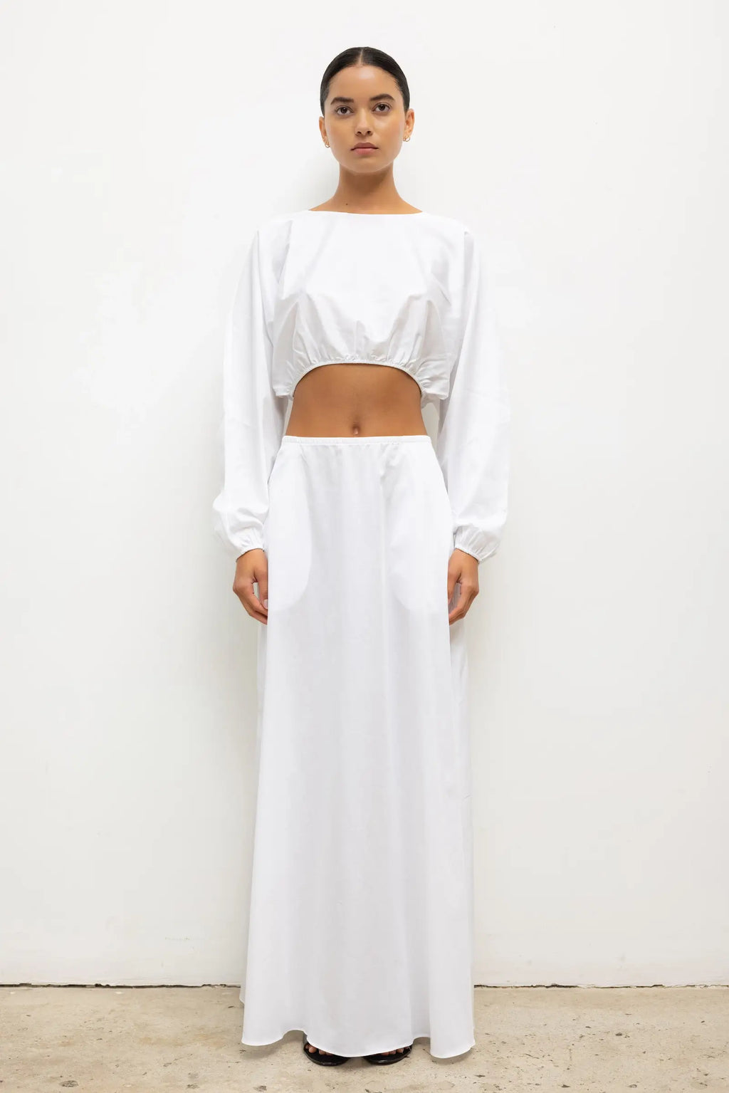 Yoko Long Sleeve Blouson Top