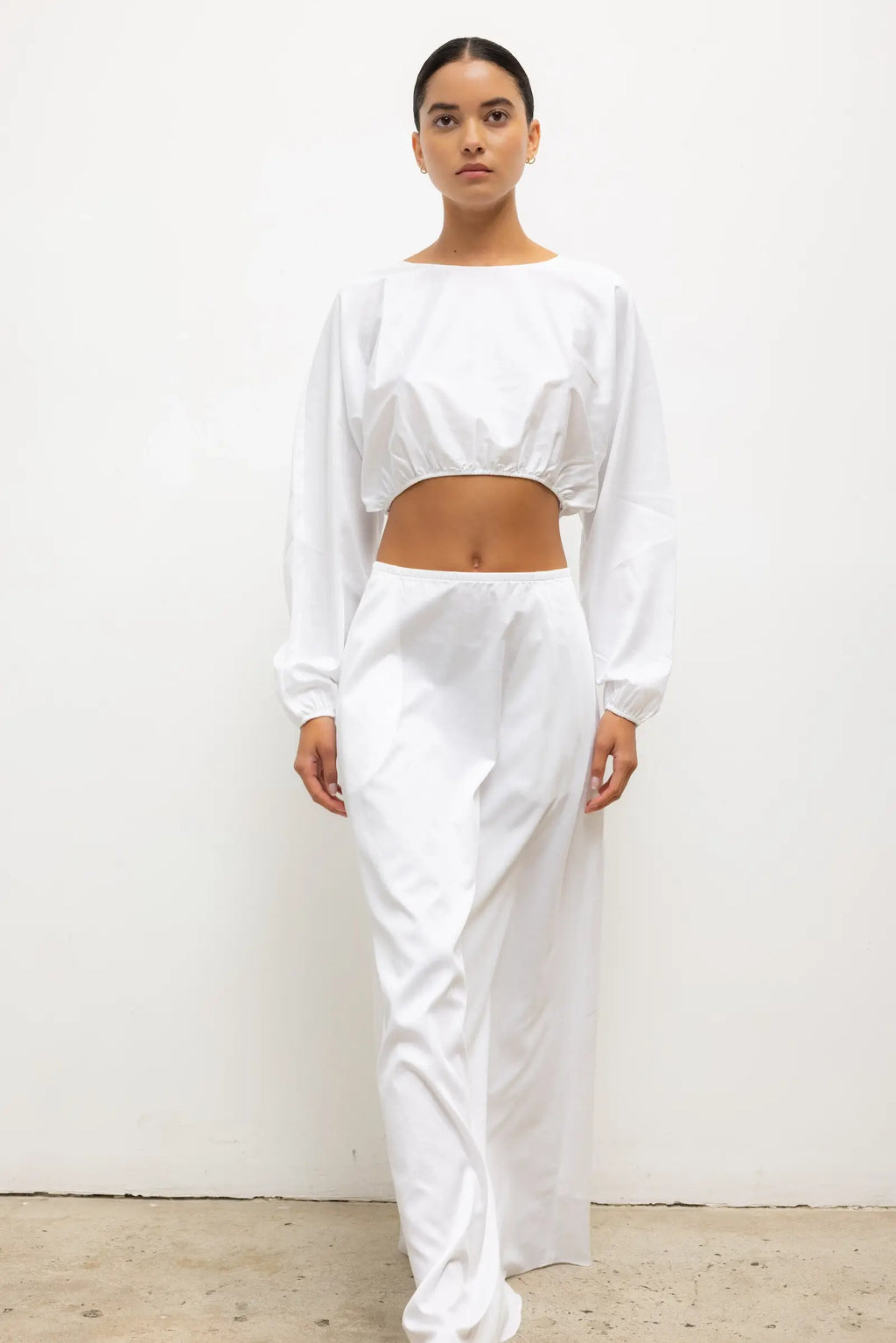 Yoko Long Sleeve Blouson Top
