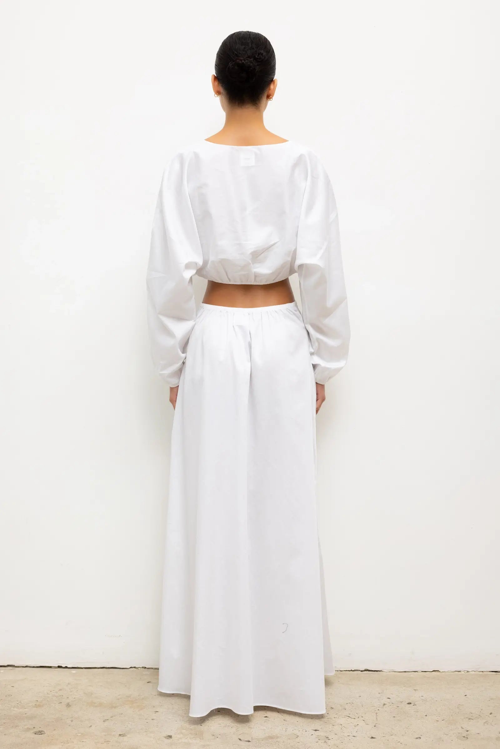 Yoko Long Sleeve Blouson Top