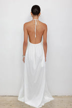 Yoko Halter Maxi Dress