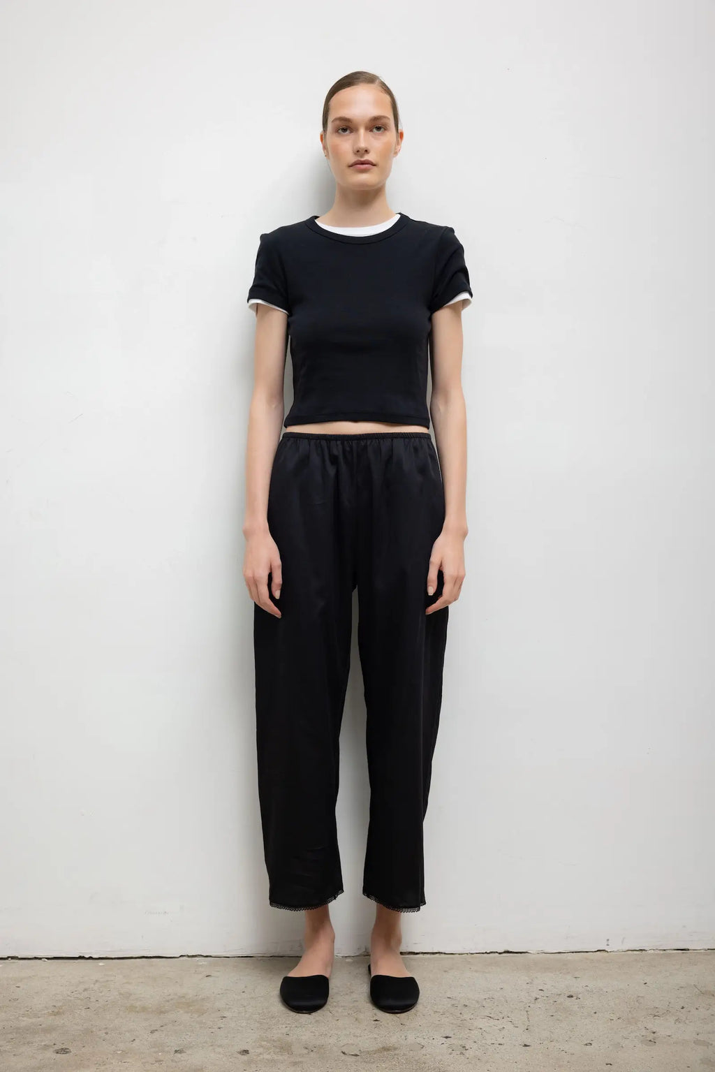 Yoko Lace Crop Pant