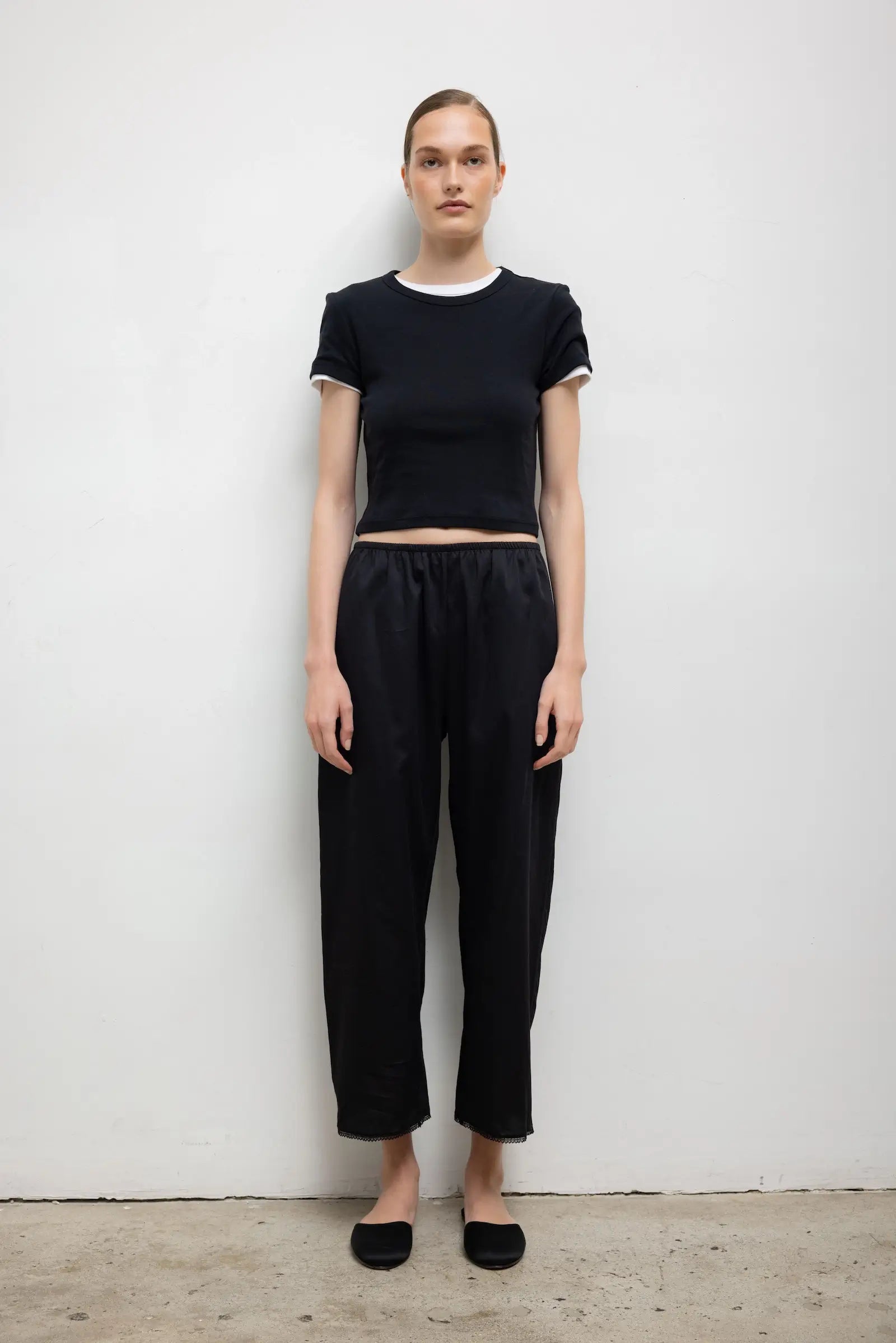 Yoko Lace Crop Pant