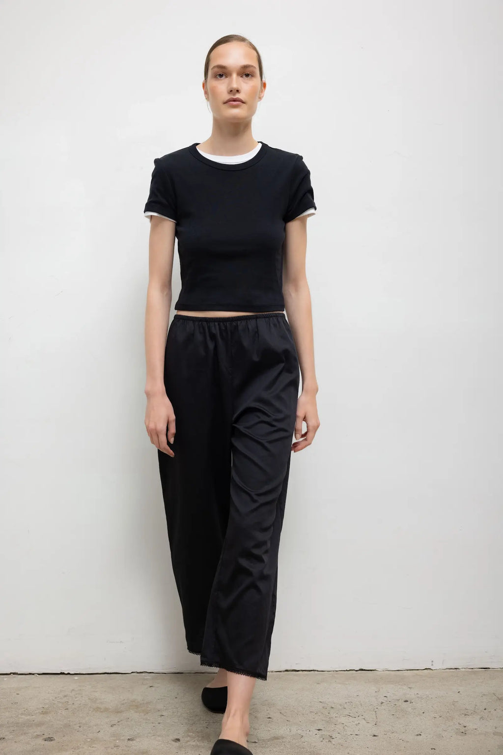 Yoko Lace Crop Pant