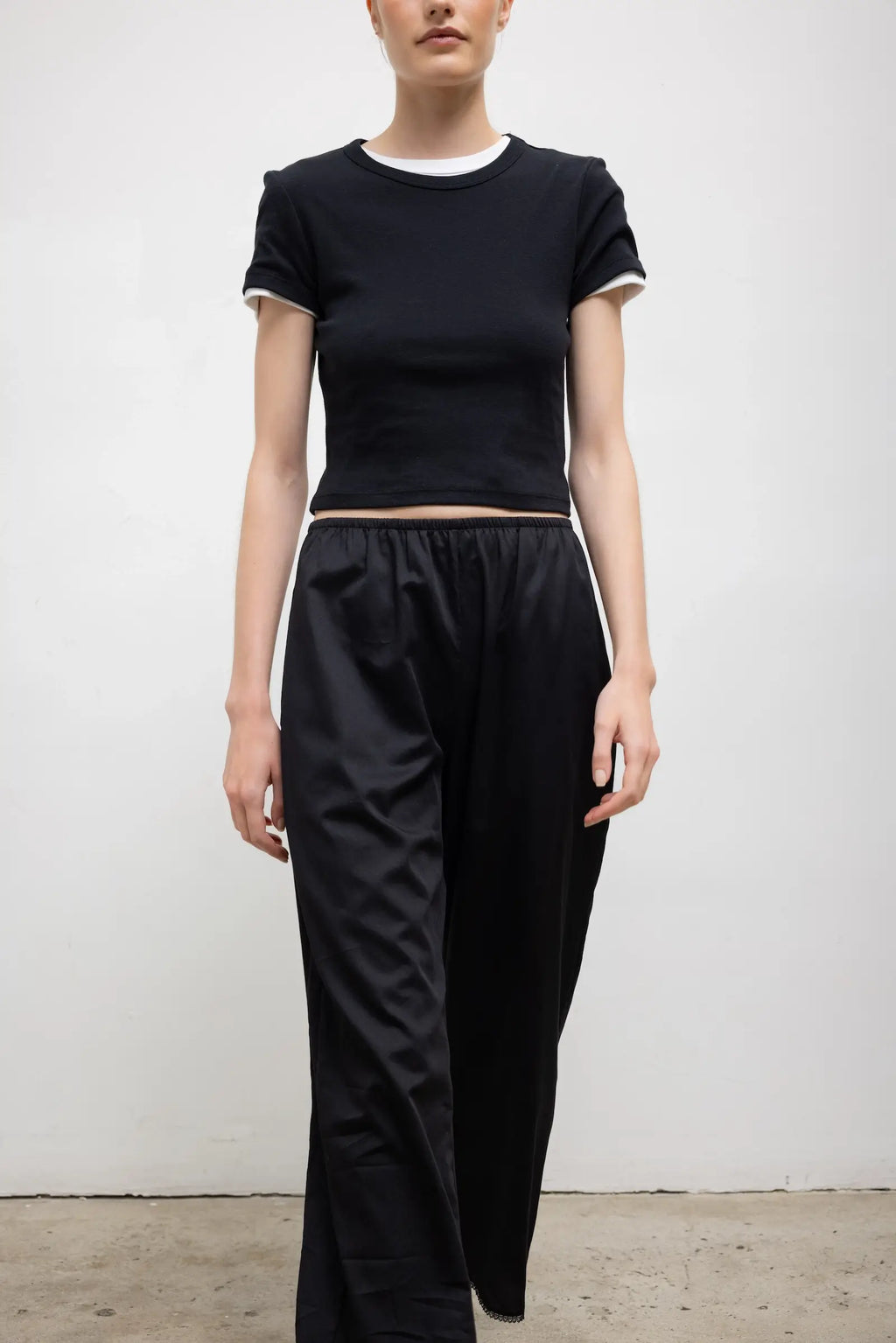 Yoko Lace Crop Pant