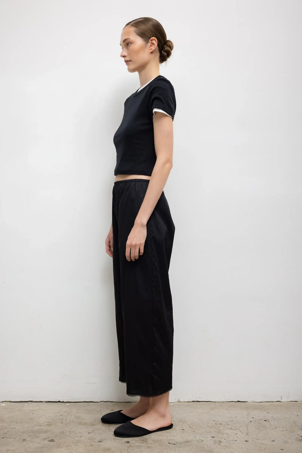 Yoko Lace Crop Pant