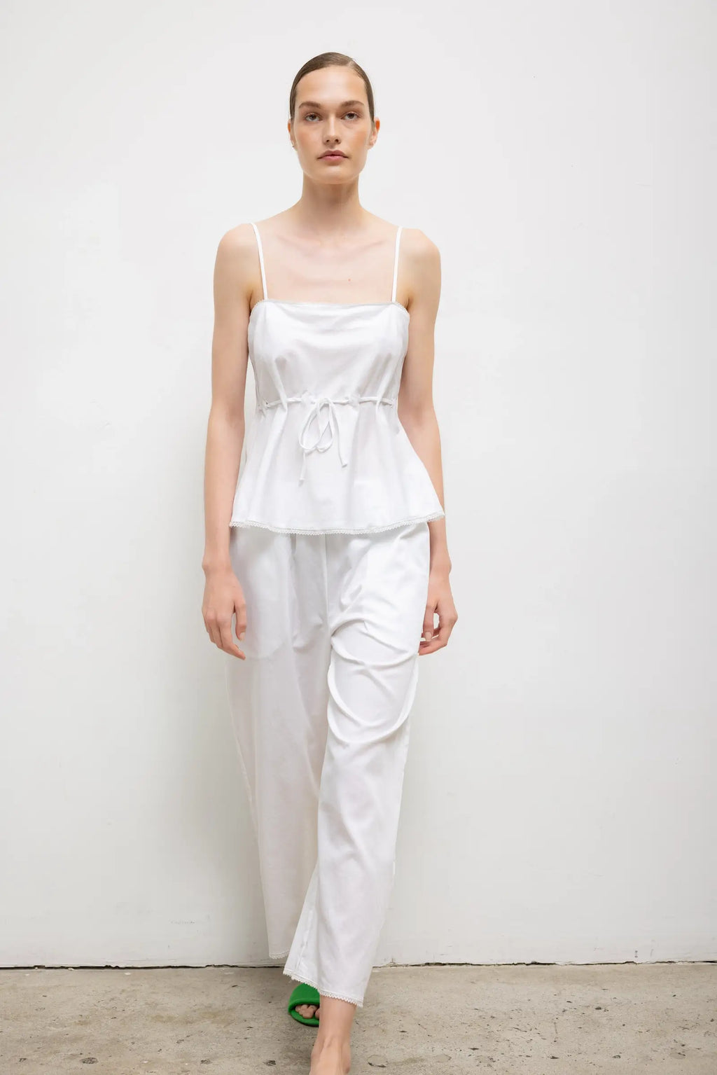 Yoko Lace Crop Pant