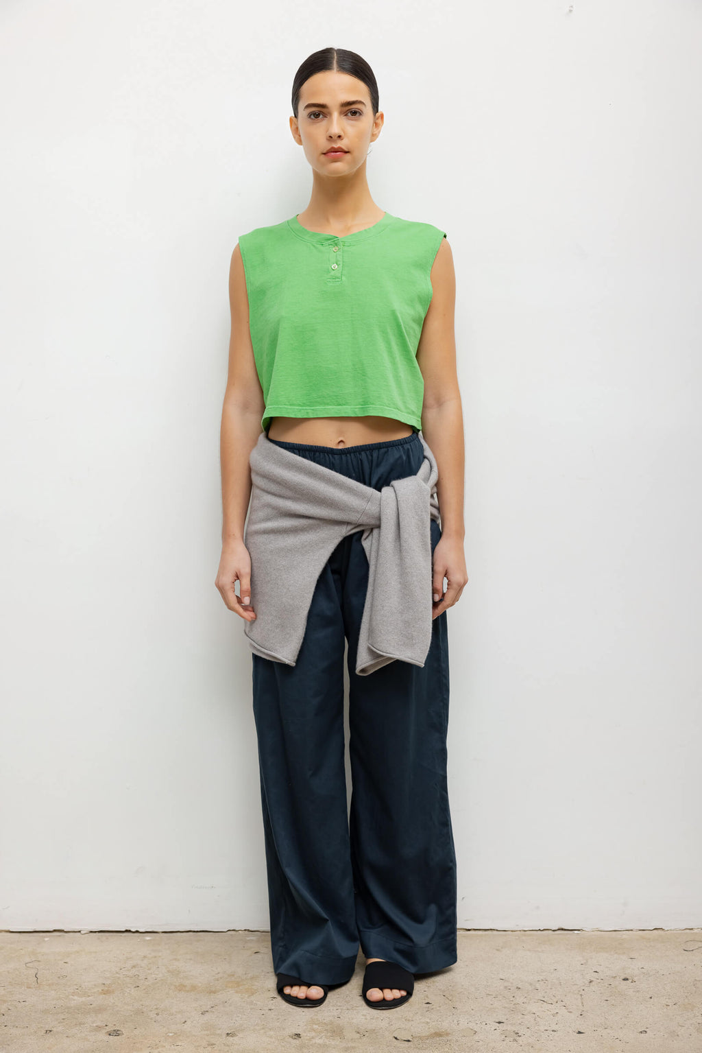 Margo Sleeveless Henley