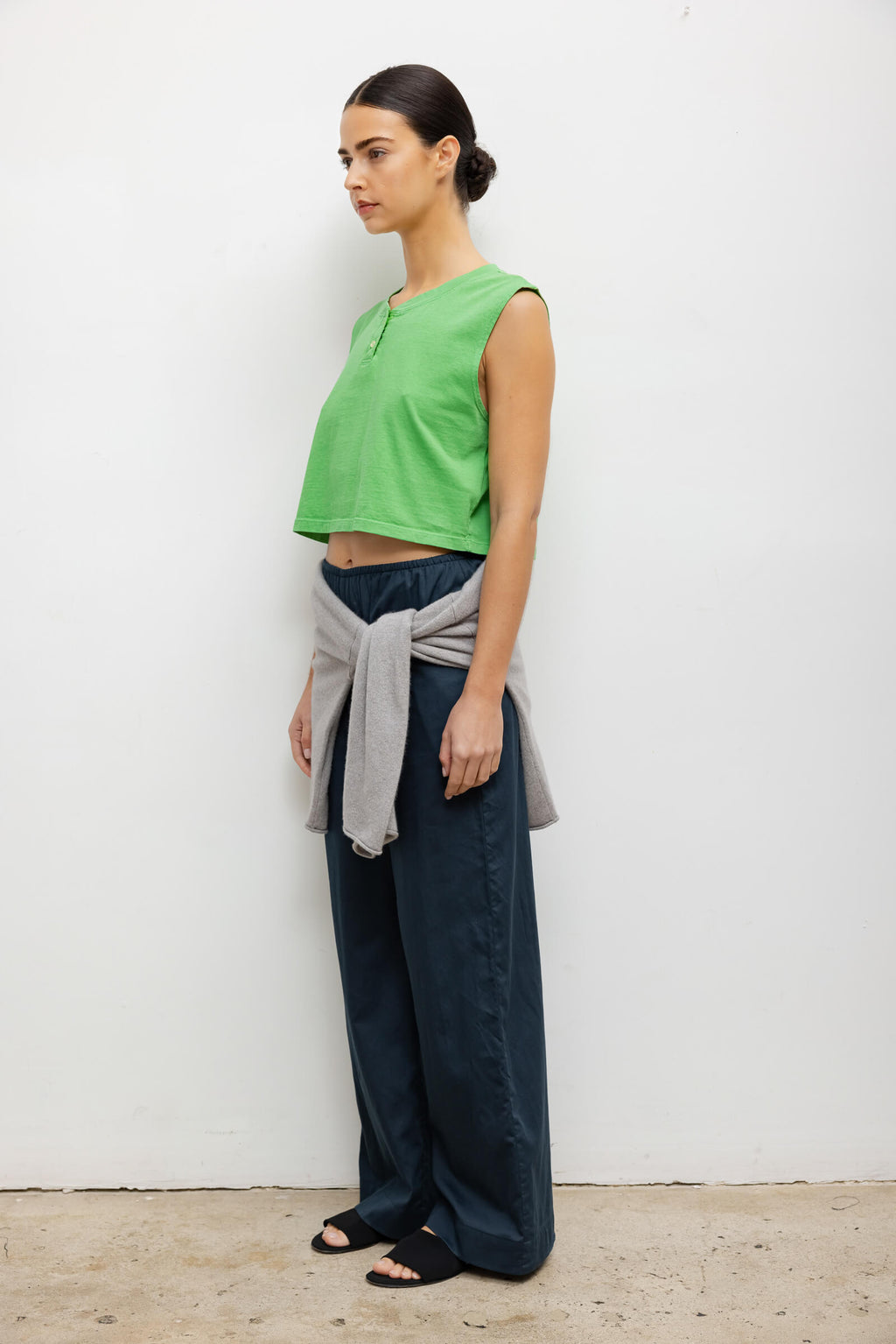 Margo Sleeveless Henley