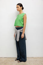 Margo Sleeveless Henley