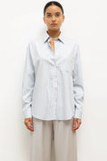 Yoshi Stripe Classic Oversized Button Down