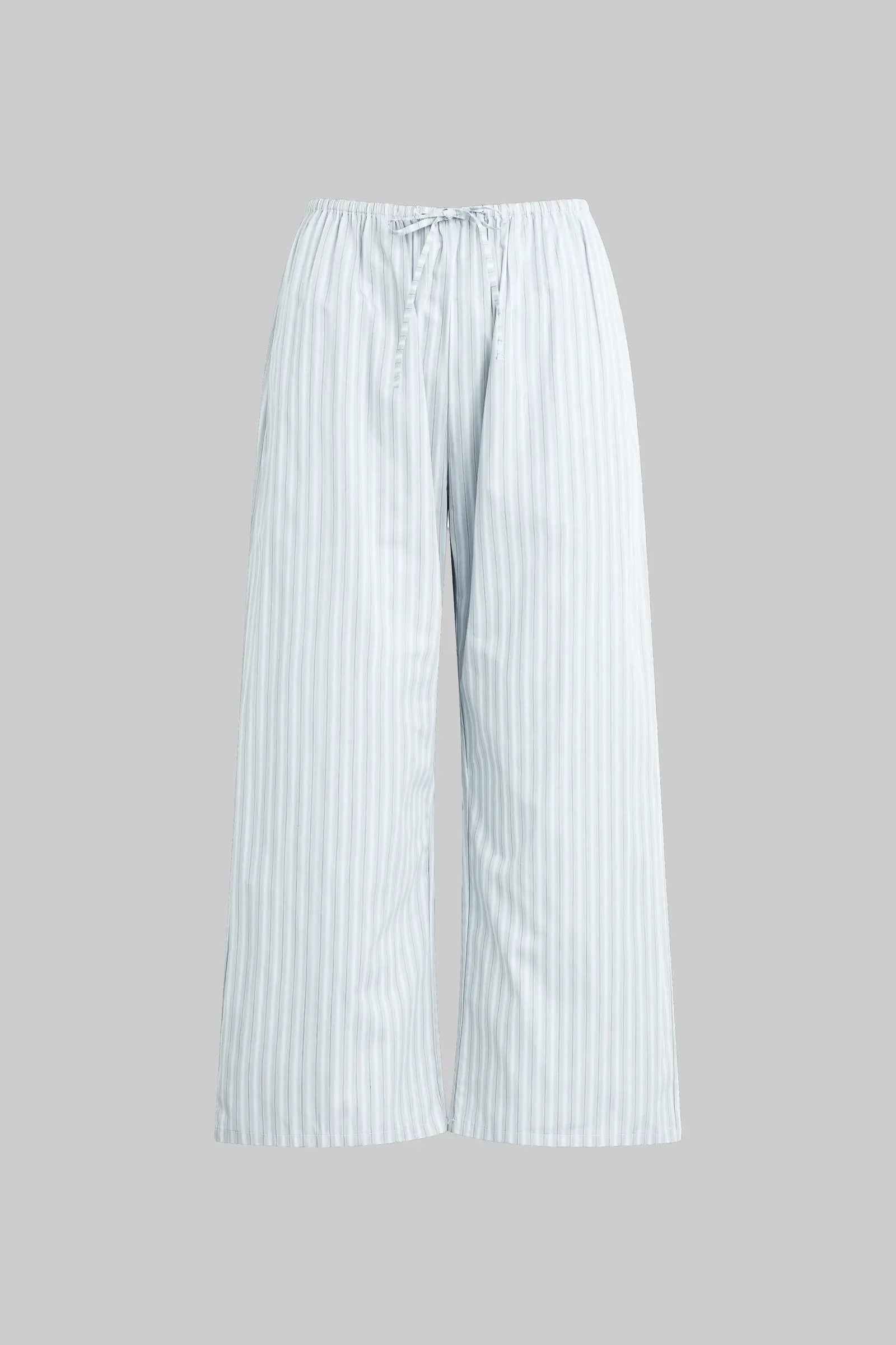 Yoshi Stripe Crop Drawstring Pant