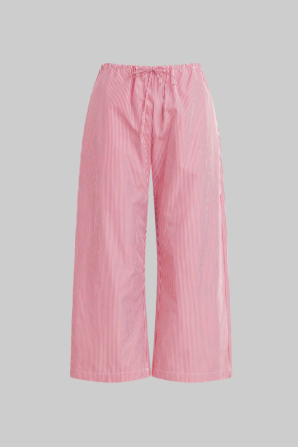 Yoshi Stripe Crop Drawstring Pant