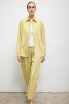 Yoshi Stripe Classic Oversized Button Down