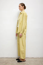 Yoshi Stripe Classic Oversized Button Down