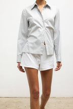 Yoshi Stripe Slim Fit Button Down
